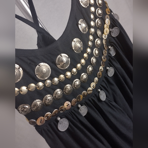 COPY - Area Stars Marrakesh Embellished Mini Dress In Black Size Small 4 - 6 - Picture 4 of 8